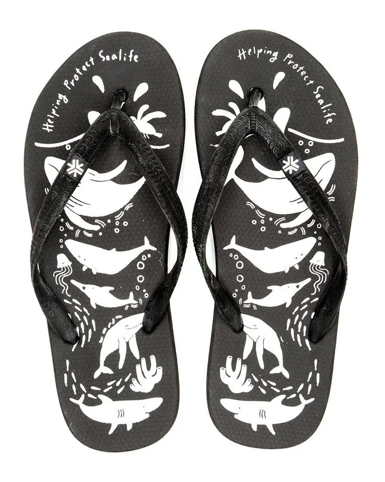 Pastel Floral - Sustainably Made Flip-Flops